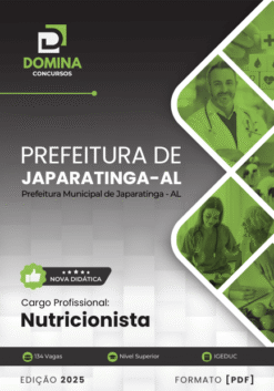 Apostila Nutricionista Japaratinga AL 2025