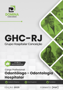Apostila Odontólogo Hospitalar GHC RJ 2025