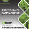 Apostila Servente de Pedreiro Capivari SP 2025