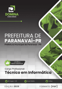 Apostila Técnico em Informática Paranavaí PR 2025