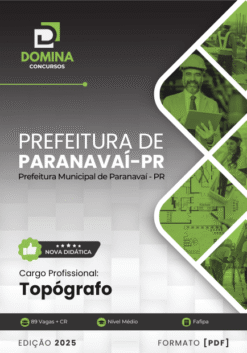 Apostila Topógrafo Paranavaí PR 2025