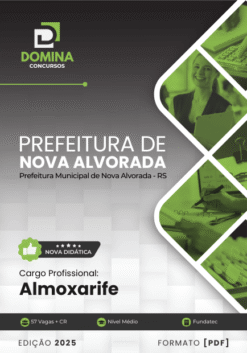 Apostila Almoxarife Nova Alvorada RS 2025