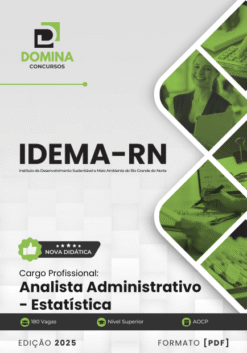 Apostila Analista Administrativo Estatística IDEMA RN 2025
