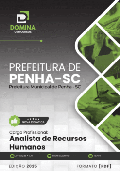 Apostila Analista de Recursos Humanos Penha SC 2025