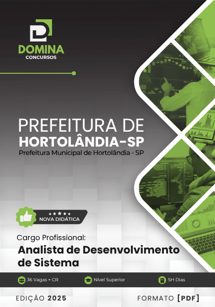 Apostila Analista Desenvolvimento Sistema Hortolândia SP 2025 1 Apostila Analista Desenvolvimento Sistema Hortolândia SP 2025