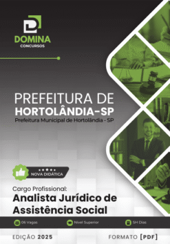 Apostila Analista Jurídico de Assistente Social Hortolândia SP 2025