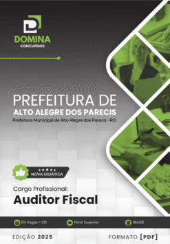 Apostila Auditor Fiscal Alto Alegre dos Parecis RO 2025