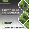 Apostila Auxiliar de Cadastro Salto Grande SP 2025