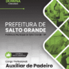 Apostila Auxiliar de Padeiro Salto Grande SP 2025