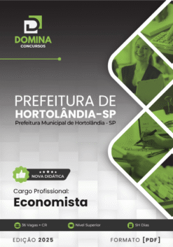 Apostila Economista Hortolândia SP 2025