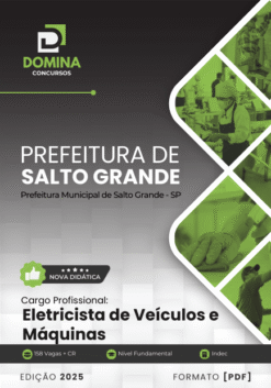 Apostila Eletricista de Veículos Salto Grande SP 2025