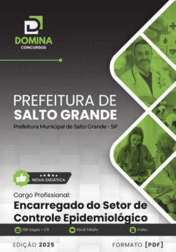 Apostila Encarregado do Setor Epidemiológico Salto Grande SP 2025