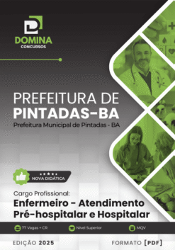 Apostila Enfermeiro Atendimento Pintadas BA 2025