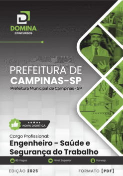 Apostila Engenheiro Segurança do Trabalho Campinas SP 2025