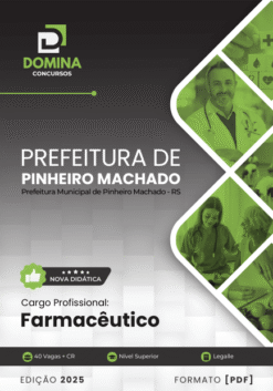 Apostila Farmacêutico Pinheiro Machado RS 2025