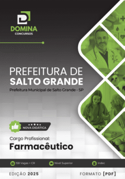 Apostila Farmacêutico Salto Grande SP 2025