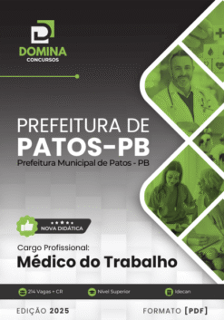 Apostila Médico do Trabalho Patos PB 2025