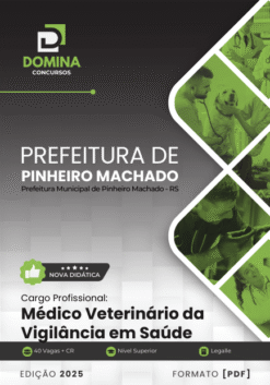 Apostila Médico Veterinário Vigilância Saúde Pinheiro Machado RS 2025