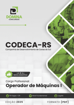Apostila Operador de Máquinas CODECA RS 2025
