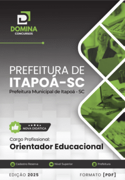 Apostila Orientador Educacional Itapoá SC 2025