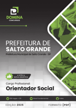 Apostila Orientador Social Salto Grande SP 2025