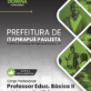 Apostila PEB II Educação Física Itapirapuã Paulista SP 2025