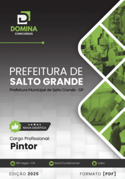 Apostila Pintor Salto Grande SP 2025