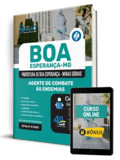Apostila Prefeitura de Boa Esperança - MG 2025 - Agente de Combate às Endemias