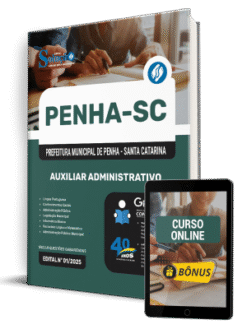 Apostila Prefeitura de Penha - SC 2025 - Auxiliar Administrativo