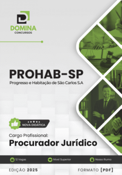 Apostila Procurador Jurídico PROHAB São Carlos SP 2025