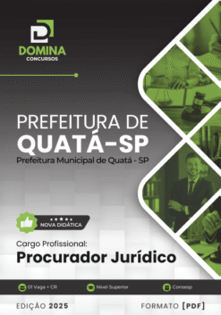 Apostila Procurador Jurídico Quatá SP 2025