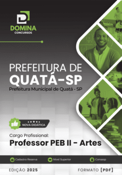 Apostila Professor de Arte Quatá SP 2025