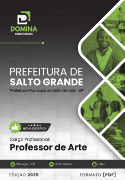 Apostila Professor de Arte Salto Grande SP 2025