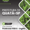 Apostila Professor de Inglês Quatá SP 2025 3 Apostila Professor de Inglês Quatá SP 2025