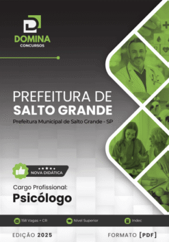 Apostila Psicólogo Salto Grande SP 2025