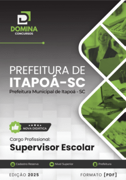 Apostila Supervisor Escolar Itapoá SC 2025