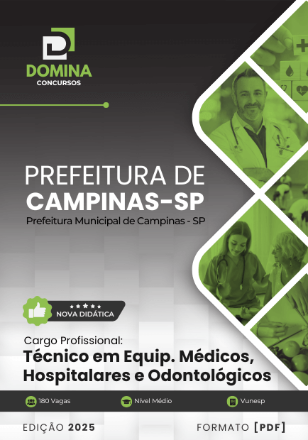 Apostila Técnico em Equipamentos Médicos Campinas SP 2025 2 Apostila Técnico em Equipamentos Médicos Campinas SP 2025