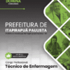 Apostila Técnico Enfermagem Itapirapuã Paulista SP 2025
