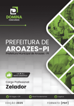 Apostila Zelador Aroazes PI 2025