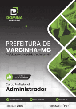 Apostila Administrador Varginha MG 2025