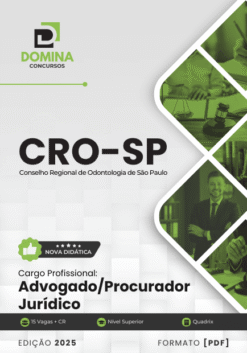 Apostila Advogado Procurador Jurídico CRO SP 2025