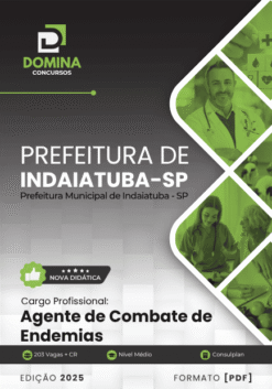Apostila Agente de Combate de Endemias Indaiatuba SP 2025