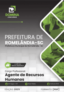 Apostila Agente de Recursos Humanos Romelândia SC 2025
