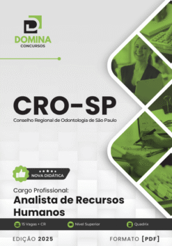 Apostila Agente Fiscal CRO SP 2025