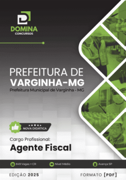 Apostila Agente Fiscal Varginha MG 2025