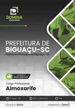 Apostila Almoxarife Biguaçu SC 2025