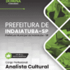 Apostila Analista Cultural Indaiatuba SP 2025