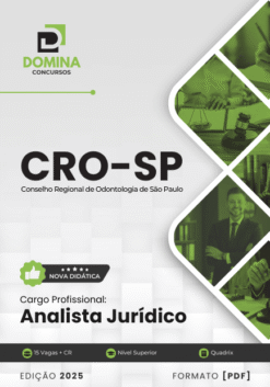 Apostila Analista Jurídico CRO SP 2025