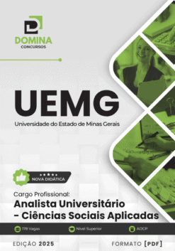 Apostila Analista Universitário Ciências Sociais Aplicadas UEMG 2025