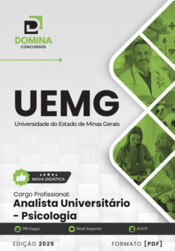 Apostila Analista Universitário Psicologia UEMG 2025